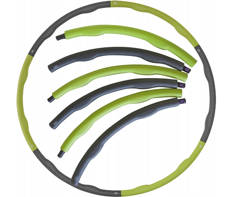 Gimnastikos lankas su masažuokliu Hula Hoop, 100 cm, 1 vnt.