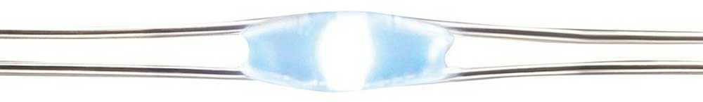 Girlianda 10 LED, šalta balta