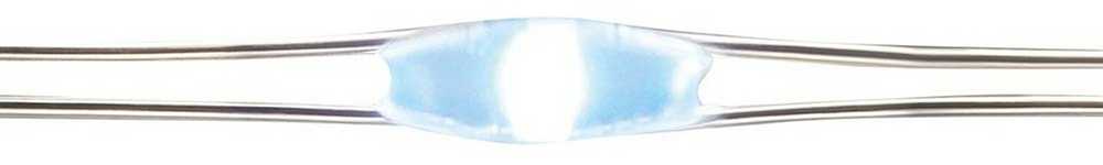 Girlianda 10 LED, šalta balta