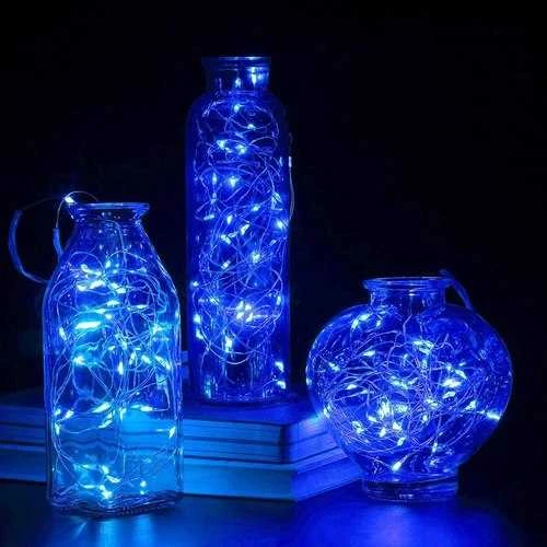 Girlianda 100 LED MicroLED su pultu "Smart", mėlyna