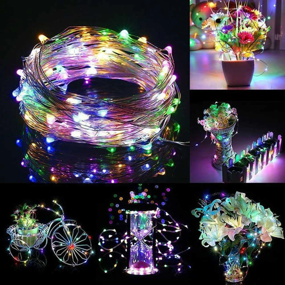Girlianda 20 LED MicroLED "Smart", spalvota