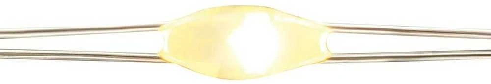 Girlianda 40 LED, šilta balta