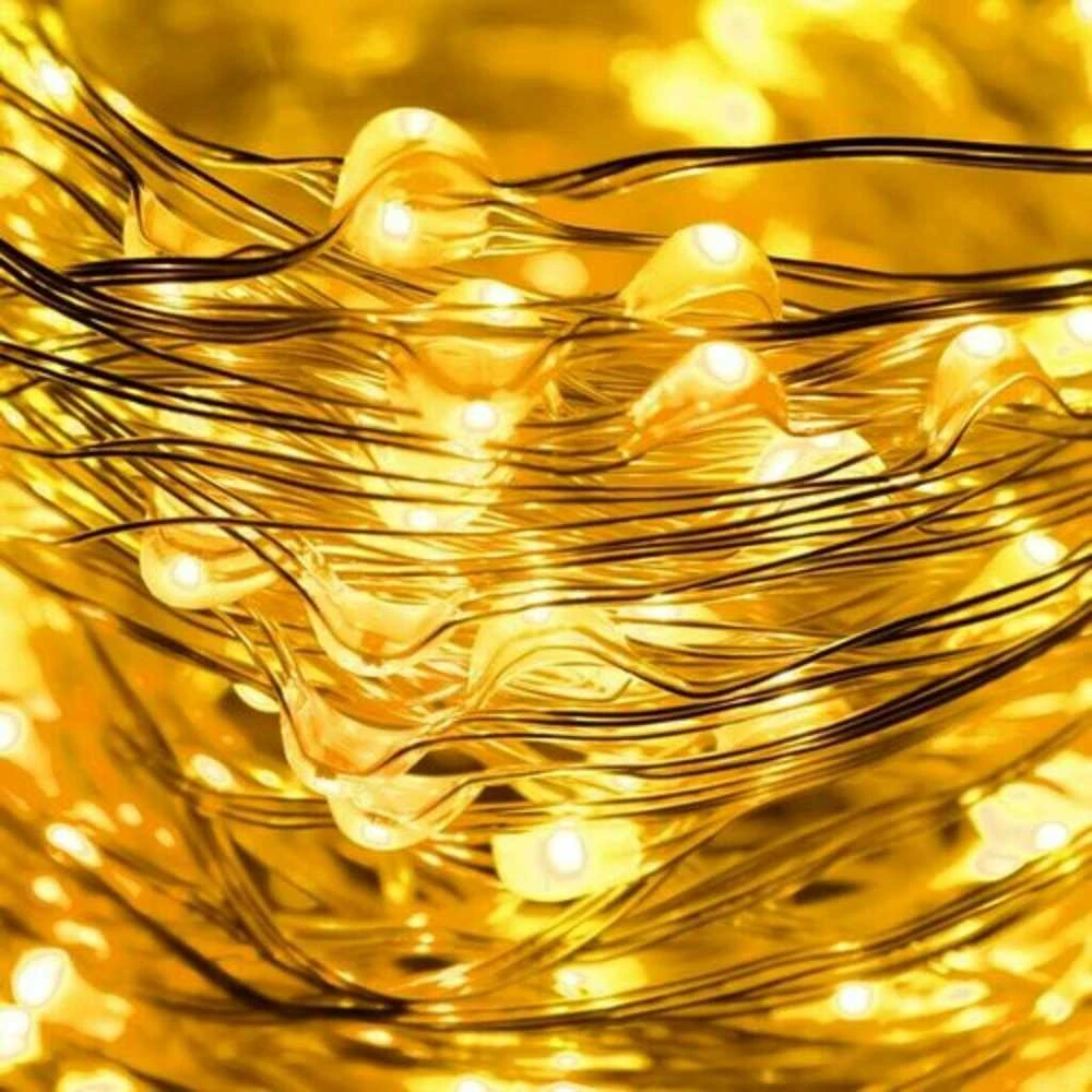 Girlianda 480 LED MicroLED "Smart", šiltai balta, 48 m