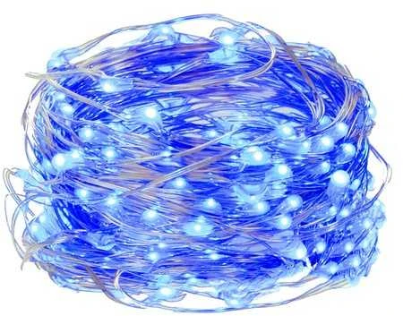 Girlianda 480 LED MicroLED su pultu "Smart", mėlyna, 48 m