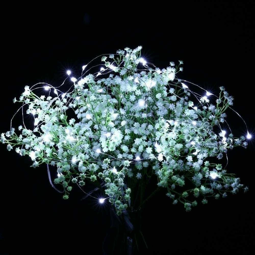 Girlianda 80 LED Micro, šalta balta
