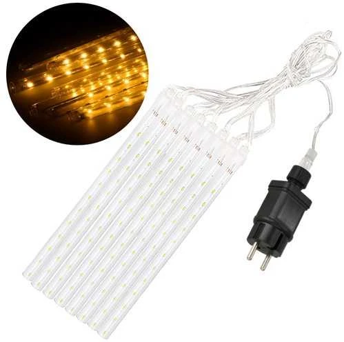 Girlianda Meteorai 144 LED "Smart", šiltai balta