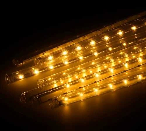 Girlianda Meteorai 144 LED "Smart", šiltai balta