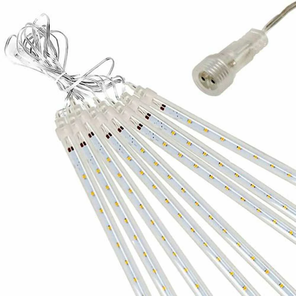 Girlianda Meteorai 144 LED "Smart", šiltai balta