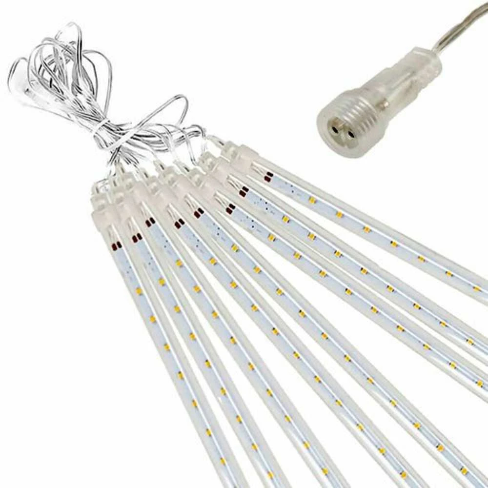Girlianda Meteorai 144 LED "Smart", šiltai balta
