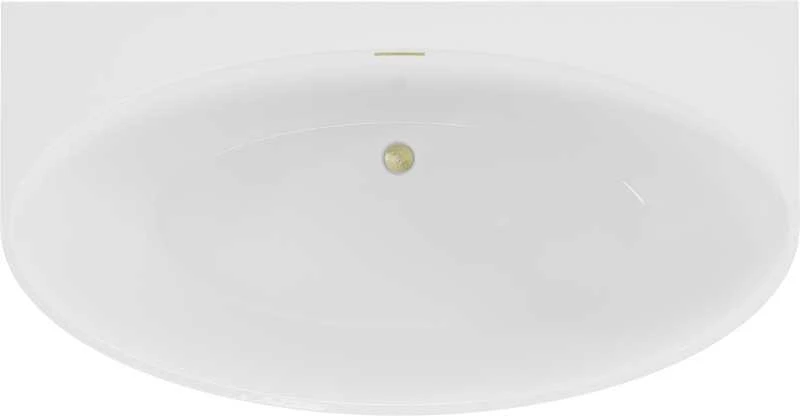 Vonia Mexen Bruna, 150 x 82 cm, Baltas + Brushed auksinis persipylimas