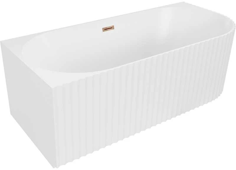 Vonia Mexen Gia, kairinė, 150 x 75 cm, Baltas matt + Rose auksinis persipylimas