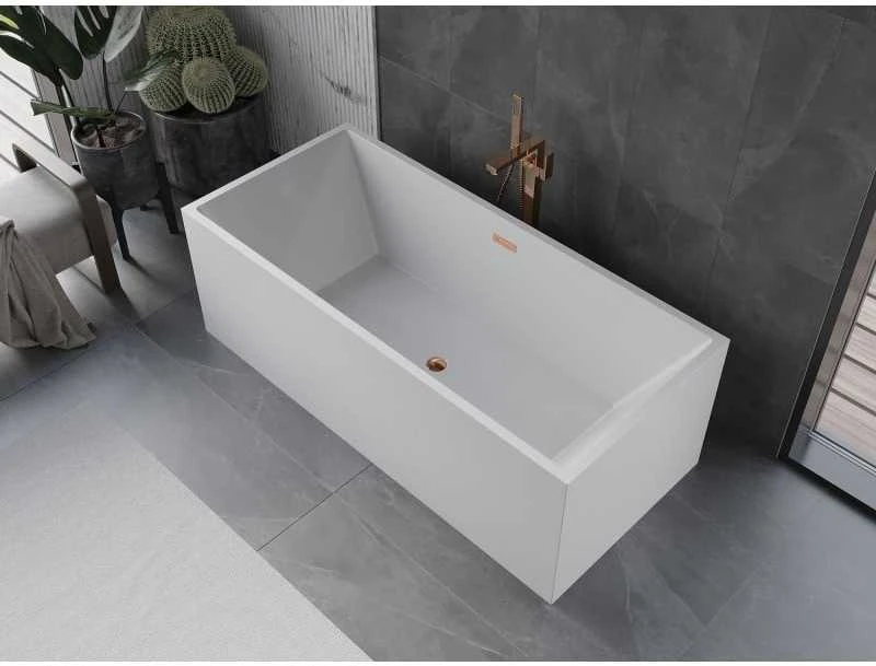 Vonia Mexen Vigo, 178,5 x 80 cm, Baltas + Rose auksinis persipylimas