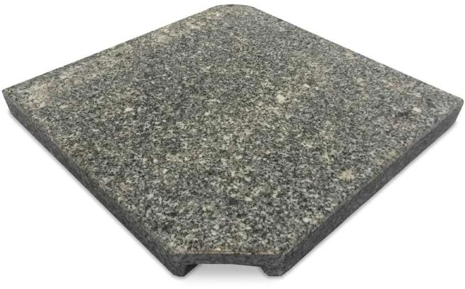 Granitinis pagrindas lauko skėčiui (1/4), 47x47x4 cm, 25 kg