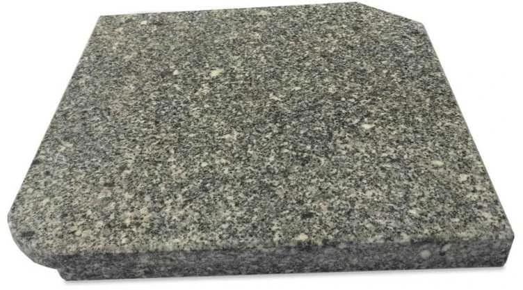 Granitinis pagrindas lauko skėčiui (1/4), 47x47x4 cm, 25 kg
