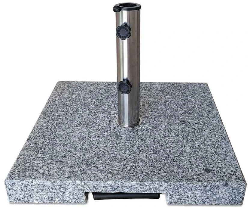 Granitinis pagrindas lauko skėčiui, 50x50 cm, 40 kg