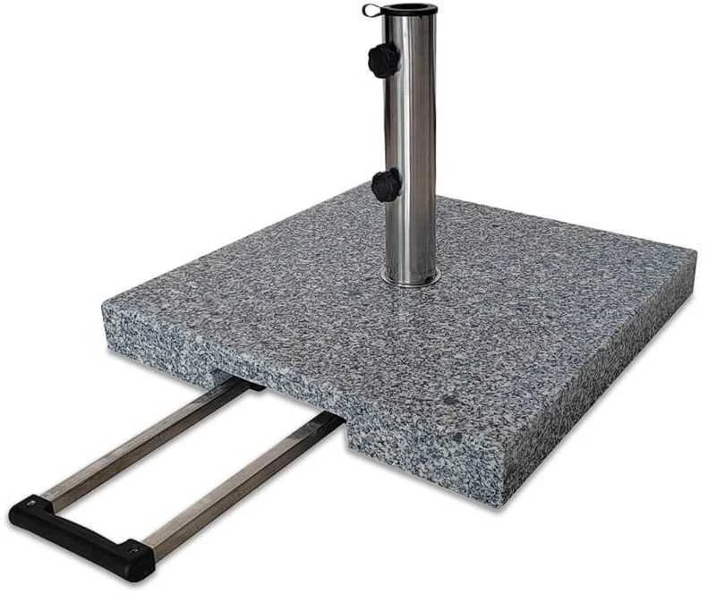 Granitinis pagrindas lauko skėčiui, 50x50 cm, 40 kg
