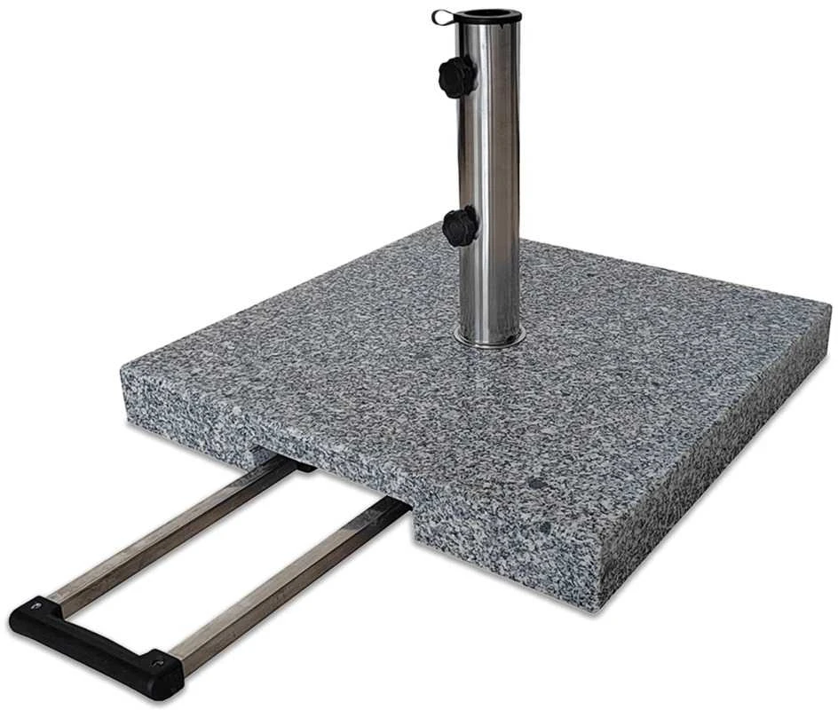 Granitinis pagrindas lauko skėčiui, 50x50 cm, 40 kg