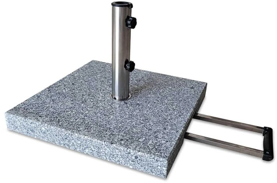 Granitinis pagrindas lauko skėčiui, 50x50 cm, 40 kg