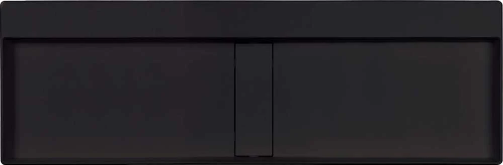 Granitinis praustuvas Deante Blur, 120x40 cm, CQB_NU2S, Nero