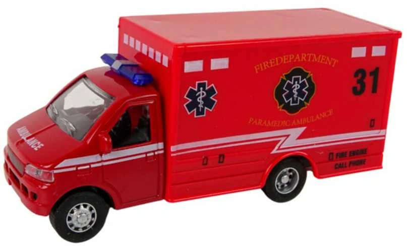Greitosios pagalbos automobilio modeliukas (1 vnt.)