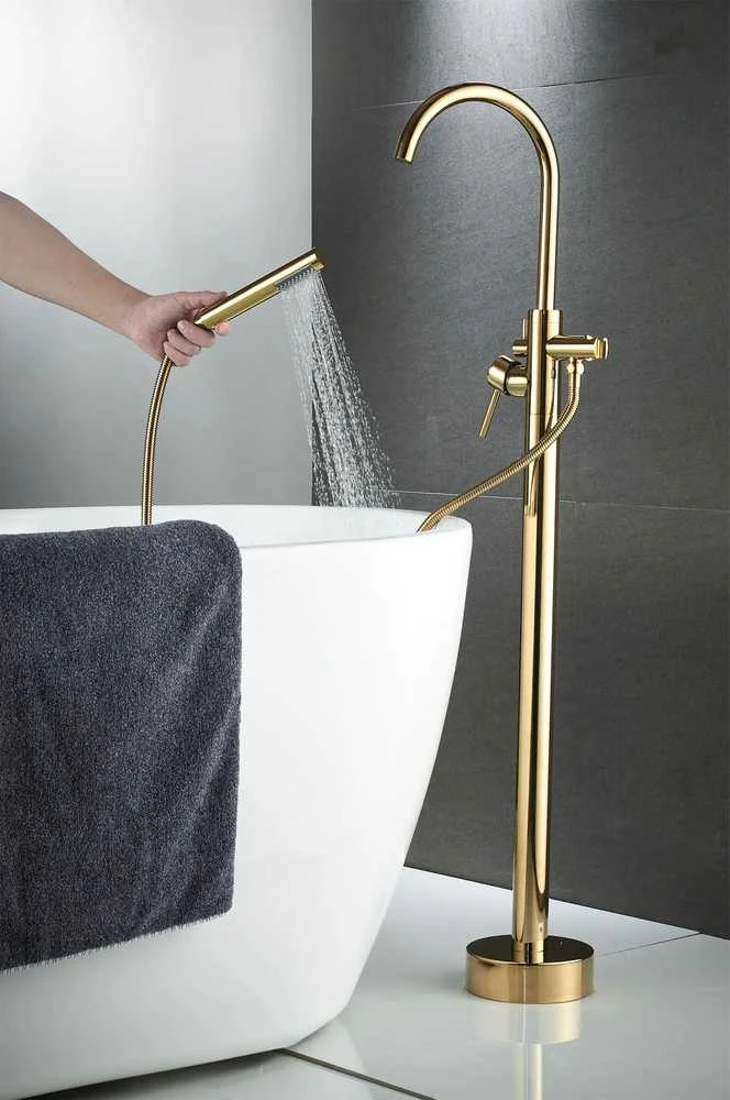 Grindinis vonios maišytuvas REA Lungo, Gold