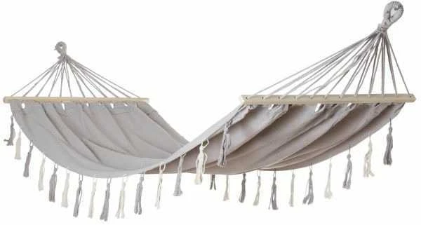 Hamakas Melos-4, 100x200 cm, pilkas
