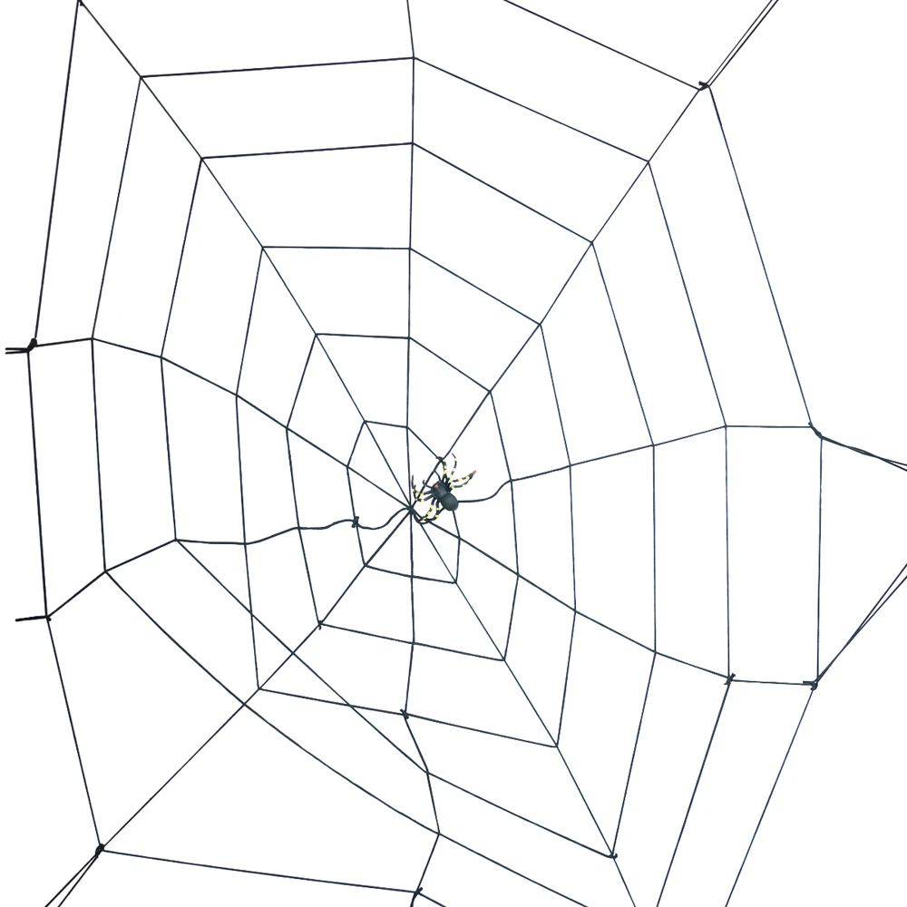 Helovyno dekoracija Voratinklis su voru, 150 cm