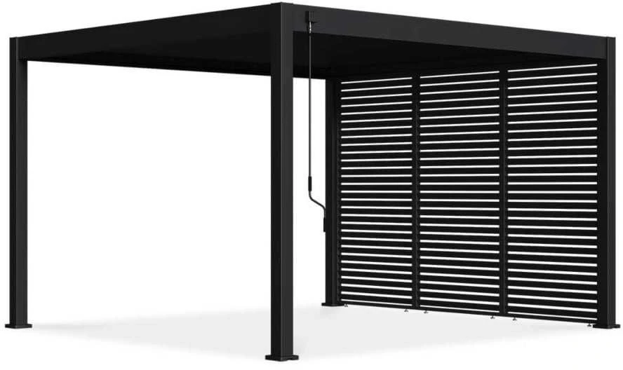 Horizontalios žaliuzės pavėsinėms Pergola ELEGANCE/DELUXE/FUSION 1.2 m, Anthracite (113.3 cm)