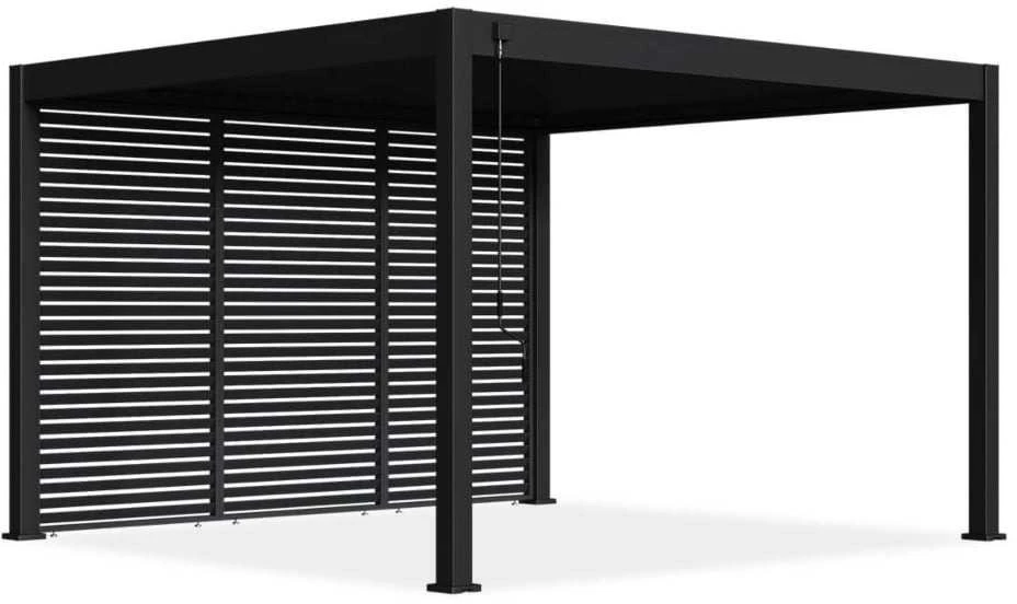 Horizontalios žaliuzės pavėsinėms Pergola ELEGANCE/DELUXE/FUSION 1.3 m, Anthracite (123.5 cm)