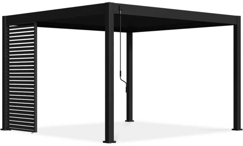 Horizontalios žaliuzės pavėsinėms Pergola ELEGANCE/DELUXE/FUSION 1.2 m, Anthracite (113.3 cm)