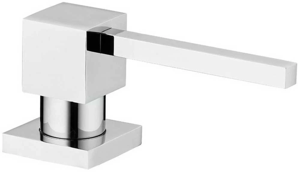 Įmontuojamas skysto muilo dozatorius Mexen Cube, 320 ml, Chrome