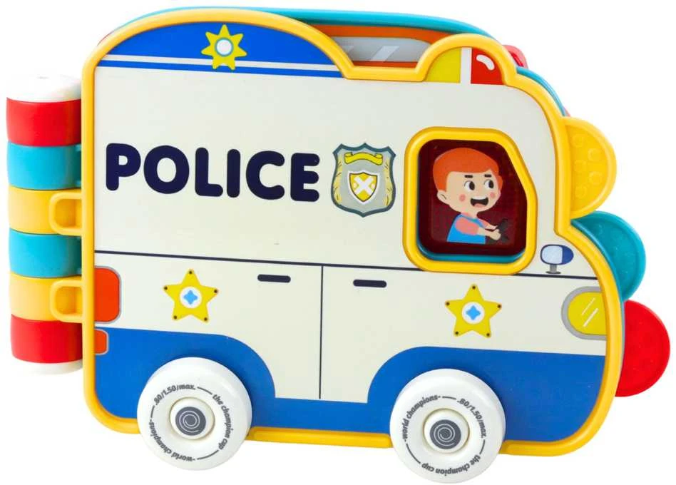 Interaktyvi edukacinė knyga "Transporto priemonės" su garso efektais