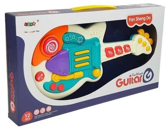 Interaktyvi gitara su garsais ir šviesomis