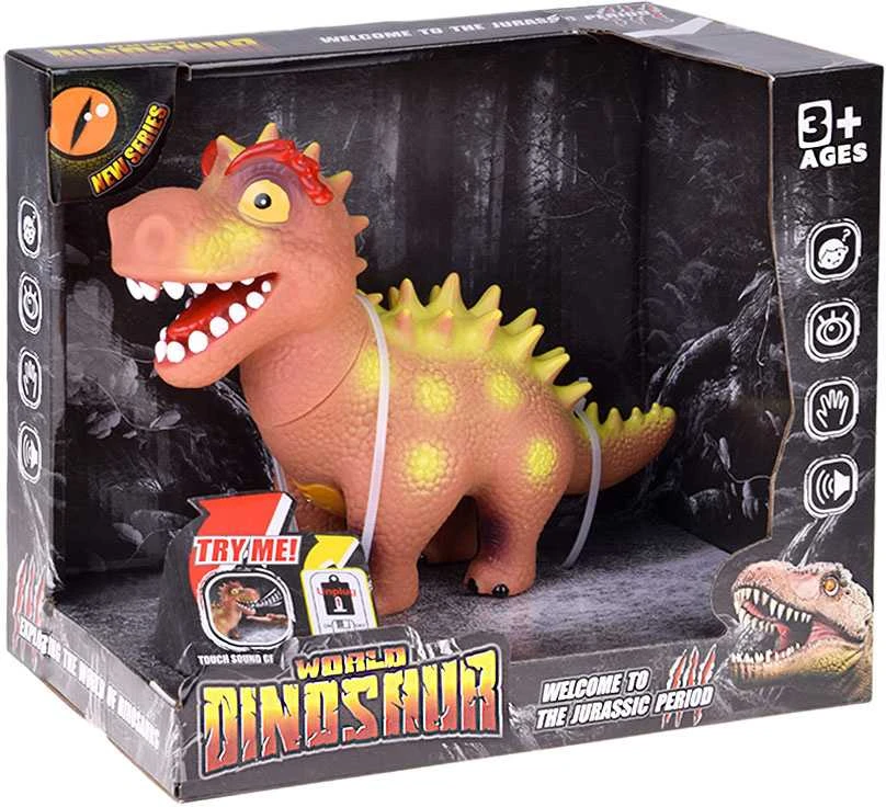 Interaktyvi guminė dinozauro figūrėlė