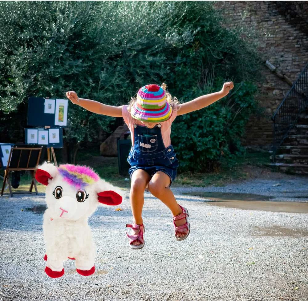Interaktyvi pliušinė alpaka