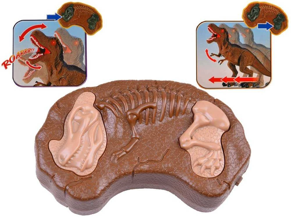 Interaktyvus dinozauras T-Rex su nuotolinio valdymo pultu