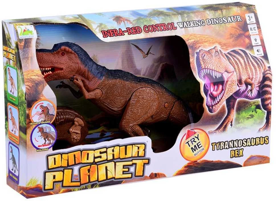 Interaktyvus dinozauras T-Rex su nuotolinio valdymo pultu
