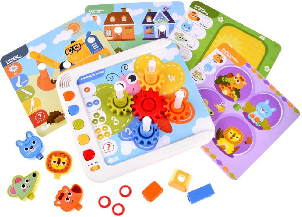 Interaktyvus Montessori mokomasis žaidimas Emocijos ir skaičiai