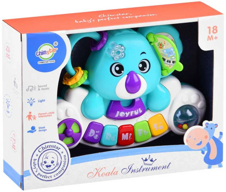 Interaktyvus pianinas Koala, mėlynas