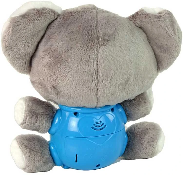 Interaktyvus pliušinis žaislas Koala, pilka