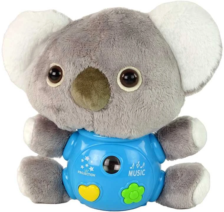 Interaktyvus pliušinis žaislas Koala, pilka