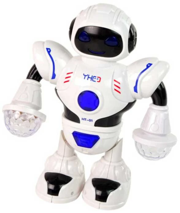 Interaktyvus šokantis robotas