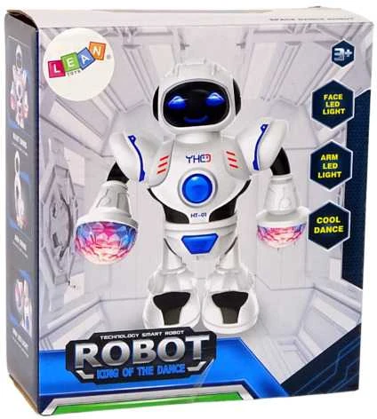 Interaktyvus šokantis robotas