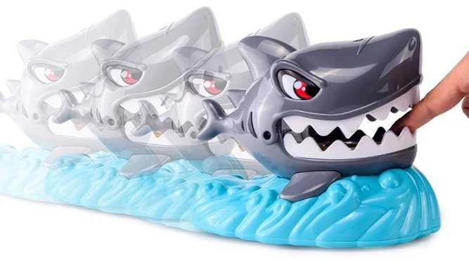Interaktyvus žaidimas Crazy Shark