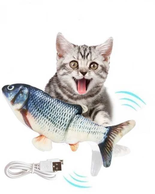 Interaktyvus žaislas katėms Žuvims