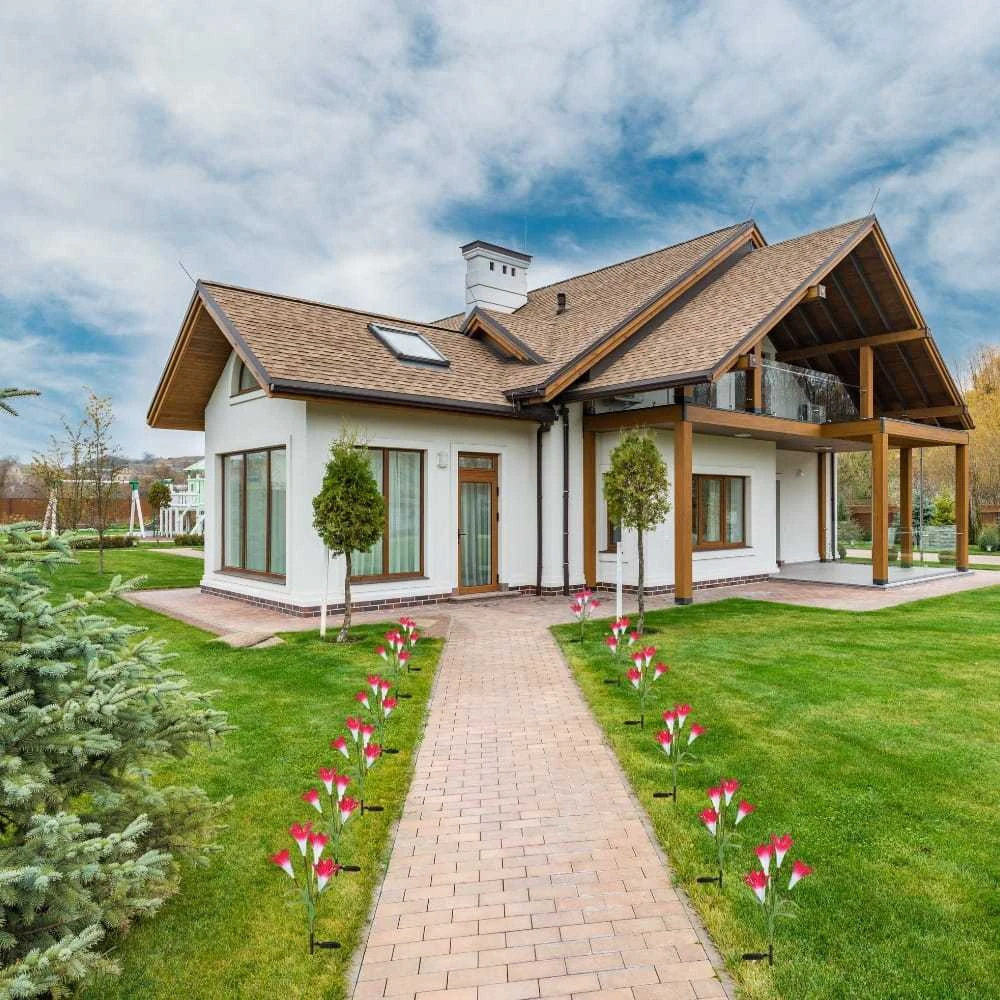 Įsmeigiamas soliarinis lauko LED šviestuvas Lelija