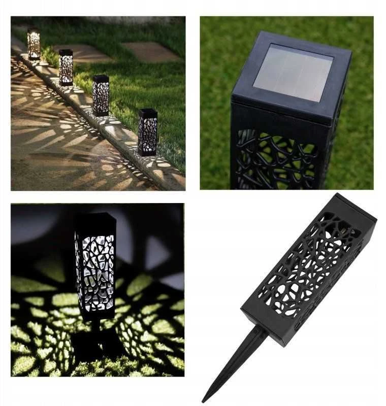 Įsmeigiamas soliarinis sodo šviestuvas Shadow LED