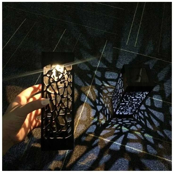 Įsmeigiamas soliarinis sodo šviestuvas Shadow LED