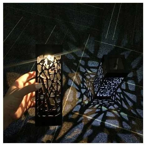 Įsmeigiamas soliarinis sodo šviestuvas Shadow LED