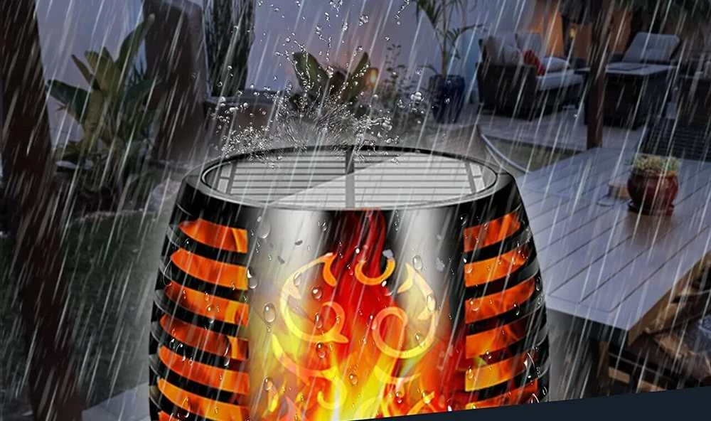 Įsmeigiamas soliarinis sodo šviestuvas Torch